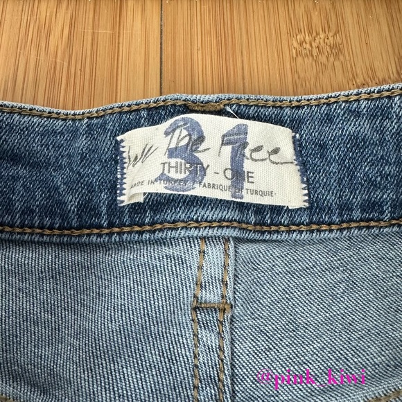 🆑 Free People We the Free Raw High Rise Jeggings - Picture 8 of 10